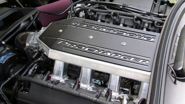ProCharger: 2015-19 CHEVROLET CORVETTE C7 Z06 LT4 -- SUPERCHARGER COMPETITION RACE TUNER KIT WITH F-1A-94, F-1C, F-1R