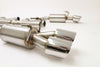 Billy Boat Exhaust: 2012-15 CHEVY CAMARO Z28 CAT BACK EXHAUST SYSTEM WITHOUT NPP (ROUND TIPS) WITHOUT NPP