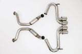 Billy Boat Exhaust: 1997-04 CHEVY C5 CORVETTE BULLET AXLE BACK EXHAUST SYSTEM (ROUND TIPS)