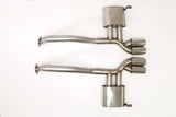 Billy Boat Exhaust: 1997-04 CHEVY C5 CORVETTE PRT AXLE BACK EXHAUST SYSTEM (ROUND TIPS)