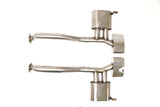 Billy Boat Exhaust: 1997-04 HEVY C5 CORVETTE PRT AXLE BACK EXHAUST SYSTEM WITH SPEEDWAY TIPS