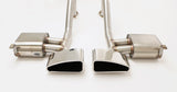 Billy Boat Exhaust: 1997-04 HEVY C5 CORVETTE PRT AXLE BACK EXHAUST SYSTEM WITH SPEEDWAY TIPS