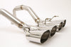 Billy Boat Exhaust: 2005-08 CHEVY C6 CORVETTE BULLET AXLE BACK EXHAUST SYSTEM (ROUND OR OVAL TIPS)