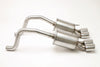 Billy Boat Exhaust: 2005-08 CHEVY C6 CORVETTE PRT AXLE BACK EXHAUST SYSTEM (ROUND OR OVALTIPS)