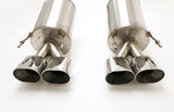 Billy Boat Exhaust: 2005-08 CHEVY C6 CORVETTE PRT AXLE BACK EXHAUST SYSTEM (ROUND OR OVALTIPS)