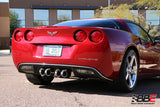 Billy Boat Exhaust: 2005-08 CHEVY C6 CORVETTE PRT AXLE BACK EXHAUST SYSTEM (ROUND OR OVALTIPS)