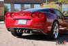 Billy Boat Exhaust: 2005-08 CHEVY C6 CORVETTE PRT AXLE BACK EXHAUST SYSTEM (ROUND OR OVALTIPS)
