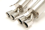 Billy Boat Exhaust: 2005-08 CHEVY C6 CORVETTE PRT AXLE BACK EXHAUST SYSTEM (ROUND OR OVALTIPS)