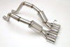 Billy Boat Exhaust: 2006-13 CHEVY C6 CORVETTE Z06 ZR1 BULLET AXLE BACK EXHAUST SYSTEM (ROUND OR OVAL TIPS)