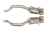 Billy Boat Exhaust: 2006-13 CHEVY C6 CORVETTE Z06 ZR1 PRT AXLE BACK EXHAUST SYSTEM (ROUND OR OVAL TIPS)