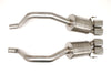 Billy Boat Exhaust: 2006-13 CHEVY C6 CORVETTE Z06 ZR1 PRT AXLE BACK EXHAUST SYSTEM (ROUND OR OVAL TIPS)