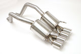 Billy Boat Exhaust: 2006-13 CHEVY C6 CORVETTE Z06 ZR1 PRT AXLE BACK EXHAUST SYSTEM (ROUND OR OVAL TIPS)