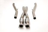 Billy Boat Exhaust: 2009-13 CHEVY C6 CORVETTE X-PIPE WITH HIGH-FLOW CATS 2 1/2″ (PADDLE SHIFT TRANS)