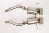Billy Boat Exhaust: 2014-19 CHEVY C7 CORVETTE -- FUSION GEN. 3 AXLE BACK EXHAUST SYSTEM WITH RETRO KIT (NON-NPP CAR) (ROUND TIPS)