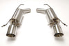 Billy Boat Exhaust: 2009-14 CADILLAC CTS-V GEN2 REAR SECTION MUFFLERS 2 1/2″ (ROUND TIPS)