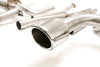 Billy Boat Exhaust: 2011-15 CADILLAC CTS-V COUPE CAT BACK EXHAUST SYSTEM WITH X-PIPE (ROUND TIPS)