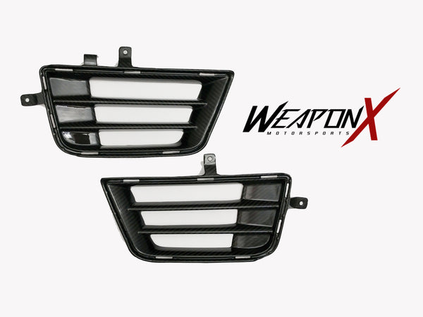 WEAPON-X: Front Bumper Vents - Carbon Fiber  [ATS V, LF4]