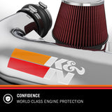 69-4527TS K&N PERFORMANCE AIR INTAKE SYSTEM -- TYPHOON; CADILLAC CTS V6-3.0L F/I ; 2012-2014