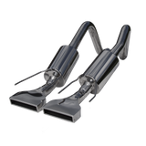 MBRP: 2005-08 Chevy Corvette -- 2.5" Dual Muffler Axle Back, Rectangular Tips, T304