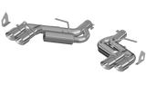 MBRP: 2016-21 Chevy Camaro SS -- 3" Dual Axle Back, Quad Tips, Aluminized