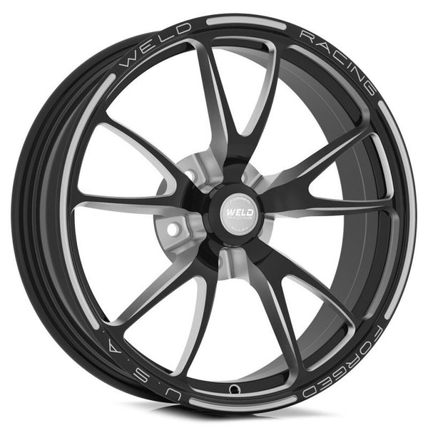 Weld: 17x4.5 Full Throttle Black Anodized Wheel