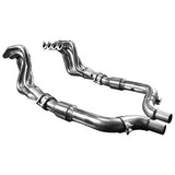 Kooks Headers & Exhaust:  2015 + MUSTANG GT 5.0L 1 7/8" X 3" STAINLESS STEEL LONG TUBE HEADER W/ CATTED CONNECTION PIPE