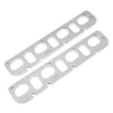 STAINLESS WOKRS: Hemi 5.7L/6.1L/6.4L -- D-Port Shaped Header 304SS Exhaust Flanges 2" Primaries