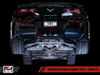AWE: 2014-20 Chevrolet C7 Corvette Stingray|Z51|Grand Sport - Touring Edition Axleback Exhaust (Chrome Silver Tips)