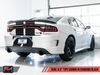 AWE: 2015-21 Dodge Charger 6.4 - Touring Edition Exhaust Non-Resonated (Diamond Black Tips)