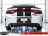 AWE: 2015-21 Dodge Charger 6.4 - Touring Edition Exhaust Non-Resonated (Diamond Black Tips)