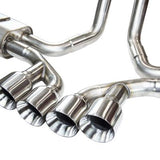 Kooks Headers & Exhaust:  1997-2004 C5 CORVETTE 3" X 3" AXLE BACK(POLISHED TIP)