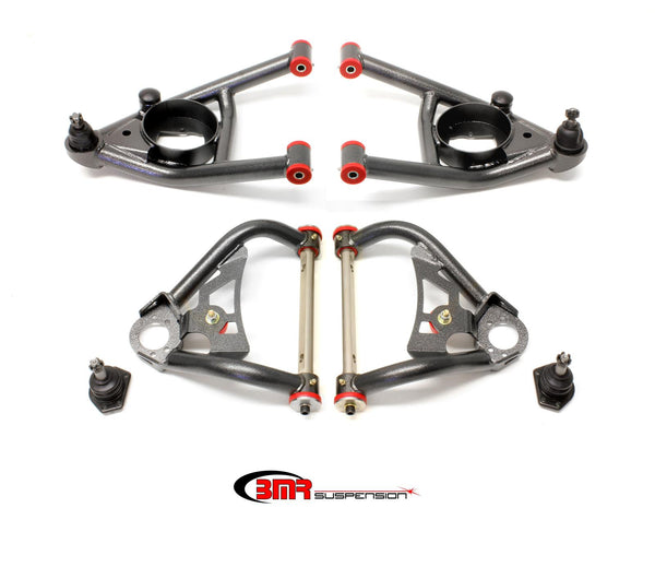 BMR:  1964-1972 GM A-Body A-arm kit, upper (AA017H) and lower (AA016H)