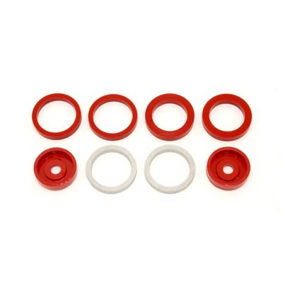 BMR:  2004-2005 Cadillac CTS-V Bushings, anti-wheel hop kit (Red)