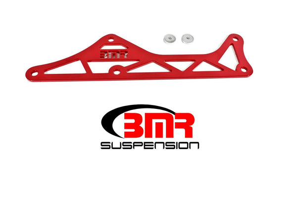 BMR: 2016-2018 Chevy Camaro Driveshaft tunnel brace, aluminum (Red)