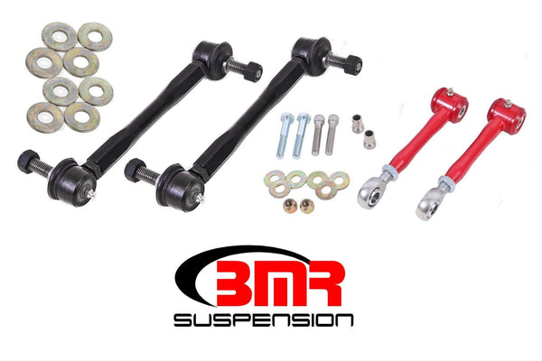 BMR:  2016-2018 Chevrolet Camaro End link kit for sway bars, set of 4 (Red)