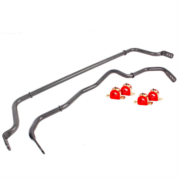 BMR:  2016-2018 Chevy Camaro Sway bar kit with bushings, front (SB053H) and rear (SB054H)