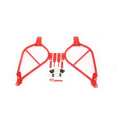BMR: 2014 - 2017 Chevy SS Subframe connectors, bolt-on (Red)
