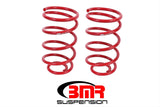 BMR: 1964-1966 GM A-body Lowering springs, rear, 2" drop (Red)