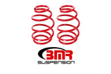 BMR: 2010 - 2015 Chevy Camaro Lowering springs, front, 1.4" drop, 220 spring rate, V8 (Red)