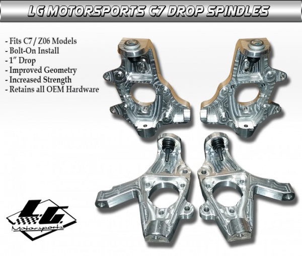 LG Motorsports:  Drop Spindles 1