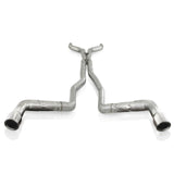 STAINLESS WORKS: 2010-15 Chevrolet Camaro SS 6.2L -- 3" Dual Chambered Catback System X-Pipe Factory Connect