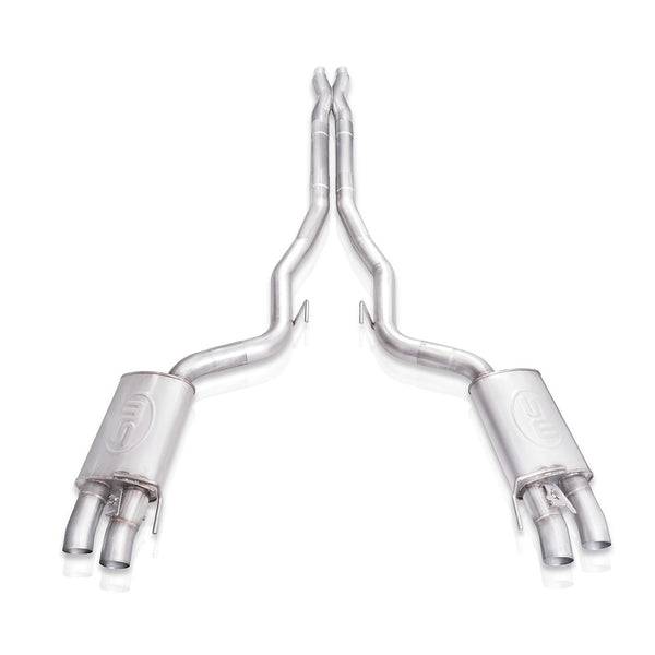 STAINLESS WORKS: 2015+ Ford Shelby GT350 -- Legend Factory Connect X-Pipe Catback Exhaust w/ Valves