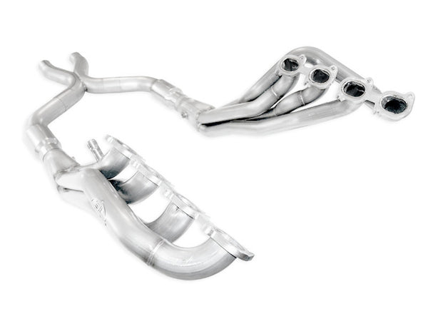 STAINLESS WORKS: 2007-10 Shelby GT500 -- Headers 1-7/8in Primaries High-Flow Cats 3in X-Pipe