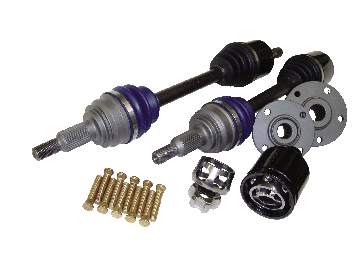 Driveshaft Shop: HONDA 2001-2003 Civic Si EP (also ES/EM2 with K-Series) 850HP Level 5.9 Axle/Hub Kit (4-Lug Hubs)
