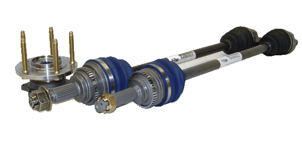 Driveshaft Shop: MITSUBISHI 1994-1997 Evolution II / III / IV 800HP Rear Axle/Hub Kit (Viscous LSD / 4-Lug)