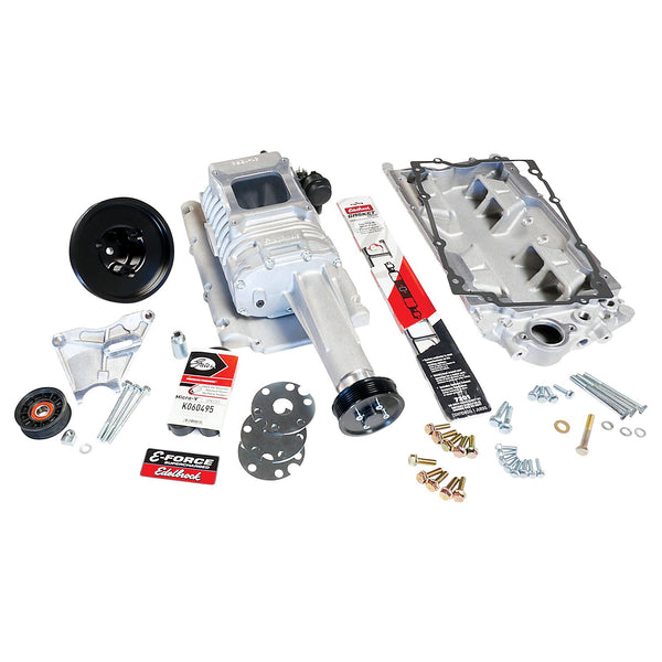 Edelbrock Supercharger Kit For 1957-86 Chevy Small-Block - Carbureted