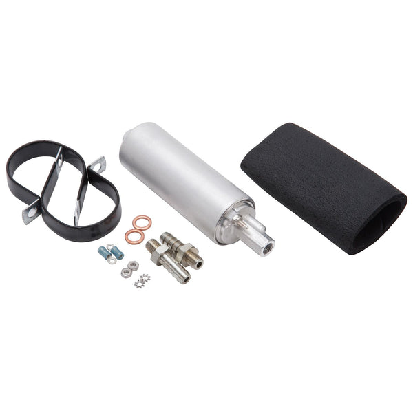 Edelbrock Electric Fuel Pump #3594 In-Line Rated at 67 GPH at 43.5 PSI