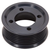 Edelbrock Competition Supercharger Pulley 2.625 in. 6-Rib, Black Anodized