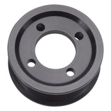 Edelbrock Competition Supercharger Pulley 2.75 in. 6-Rib, Black Anodized