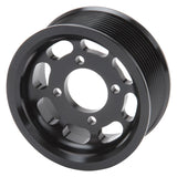 Edelbrock Competition Supercharger Pulley 3.875 in. 10-Rib Black Anodized